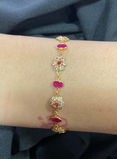 Flower bracelet
