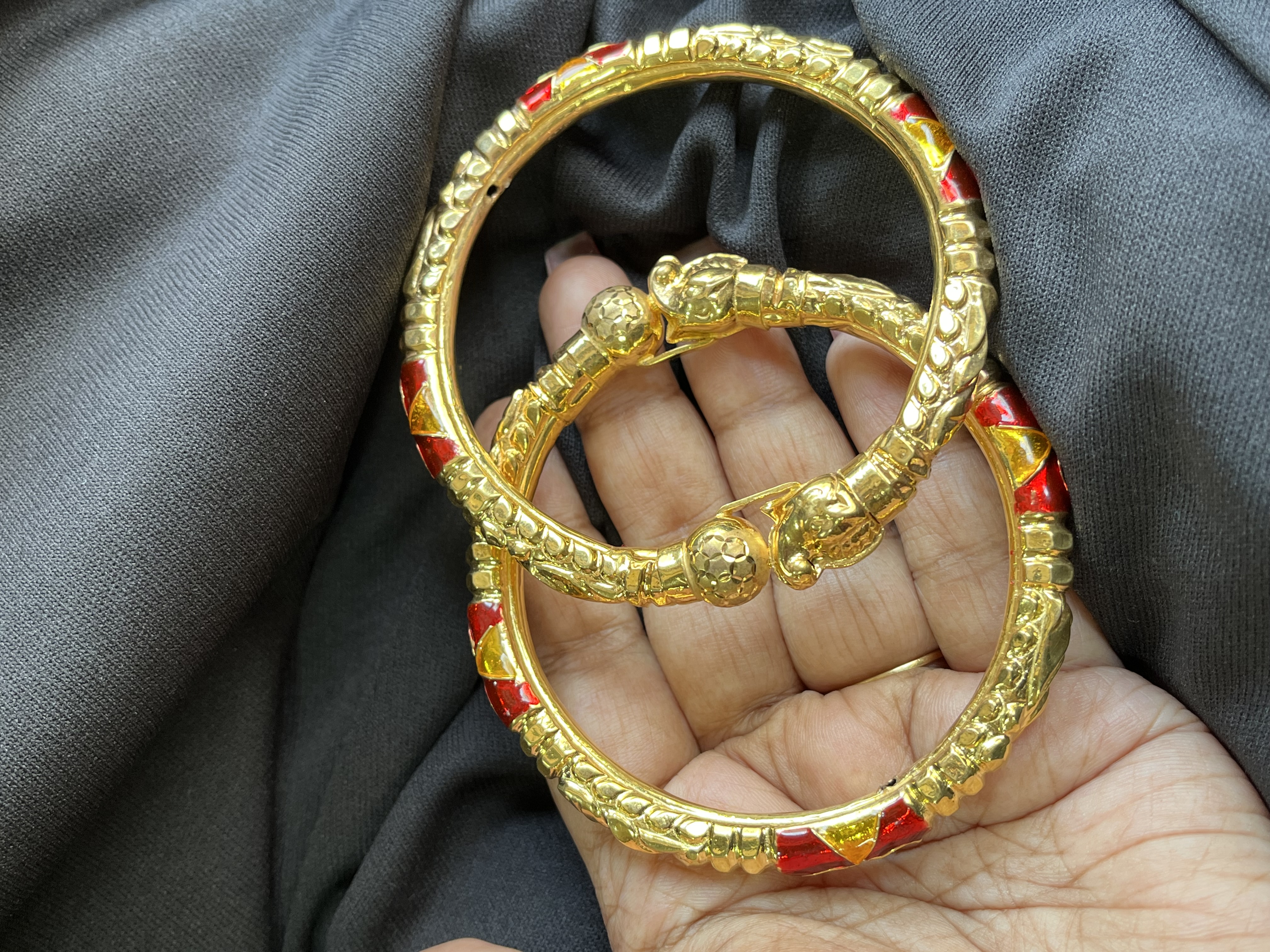Gold Sheet bangles