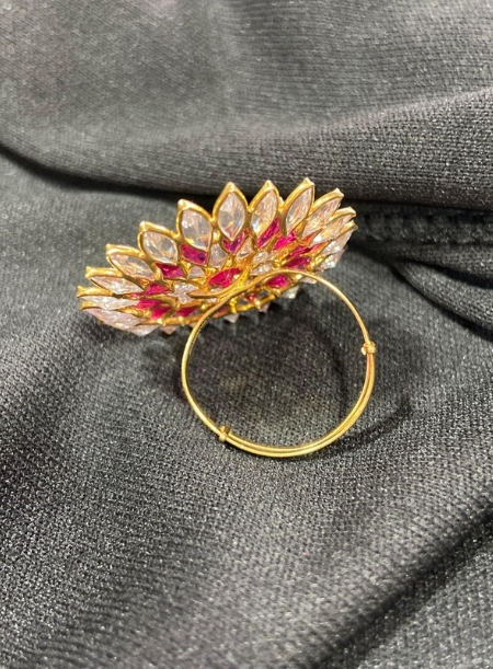 Big flower ring