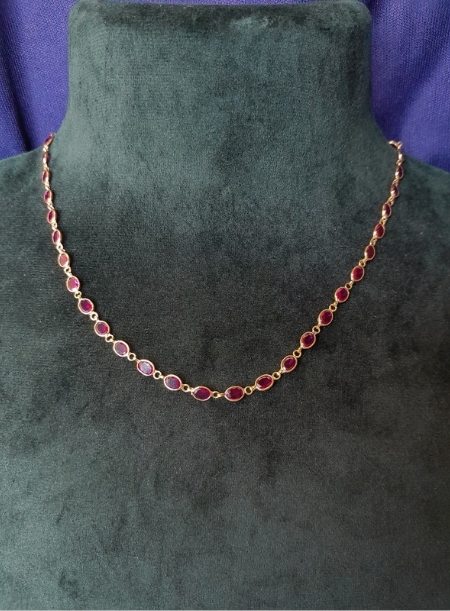 Pink necklace