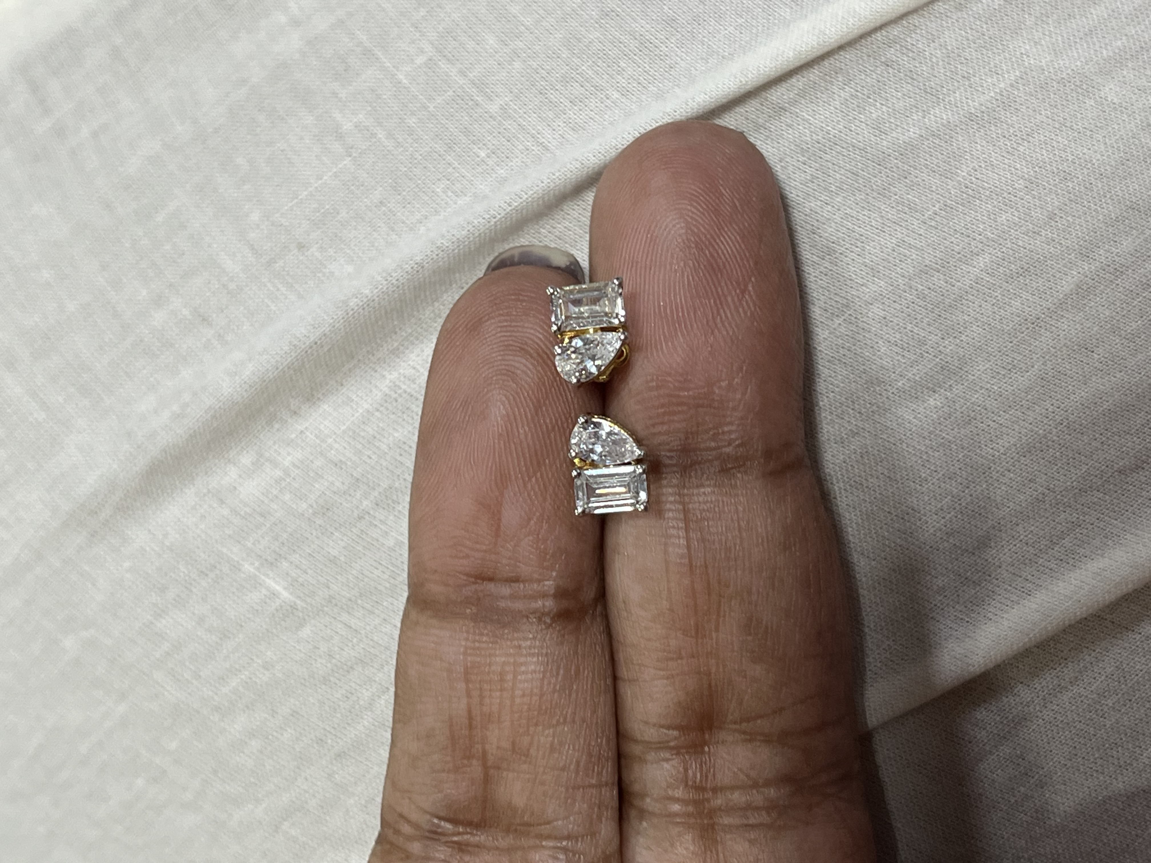 Swarovski stud earrings